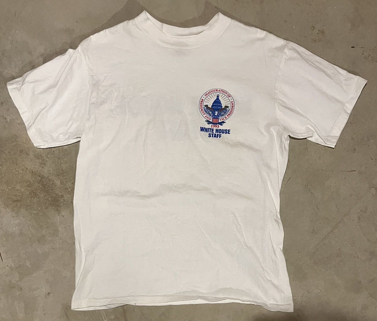 Vintage 1993 White House Staff Tee Hoodie, Sweatshirt | FlexRushtees.com