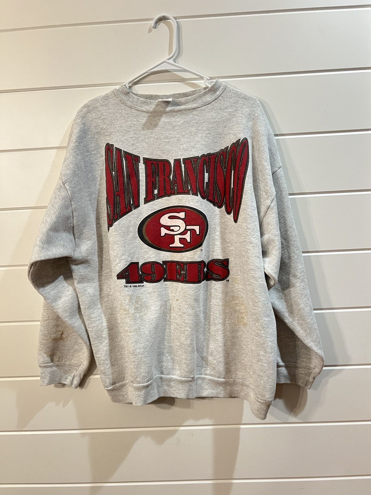 Logo 7 Vintage 1996 49ers Crewneck T-Shirts, Hoodie, Sweatshirt | FlexRushtees.com