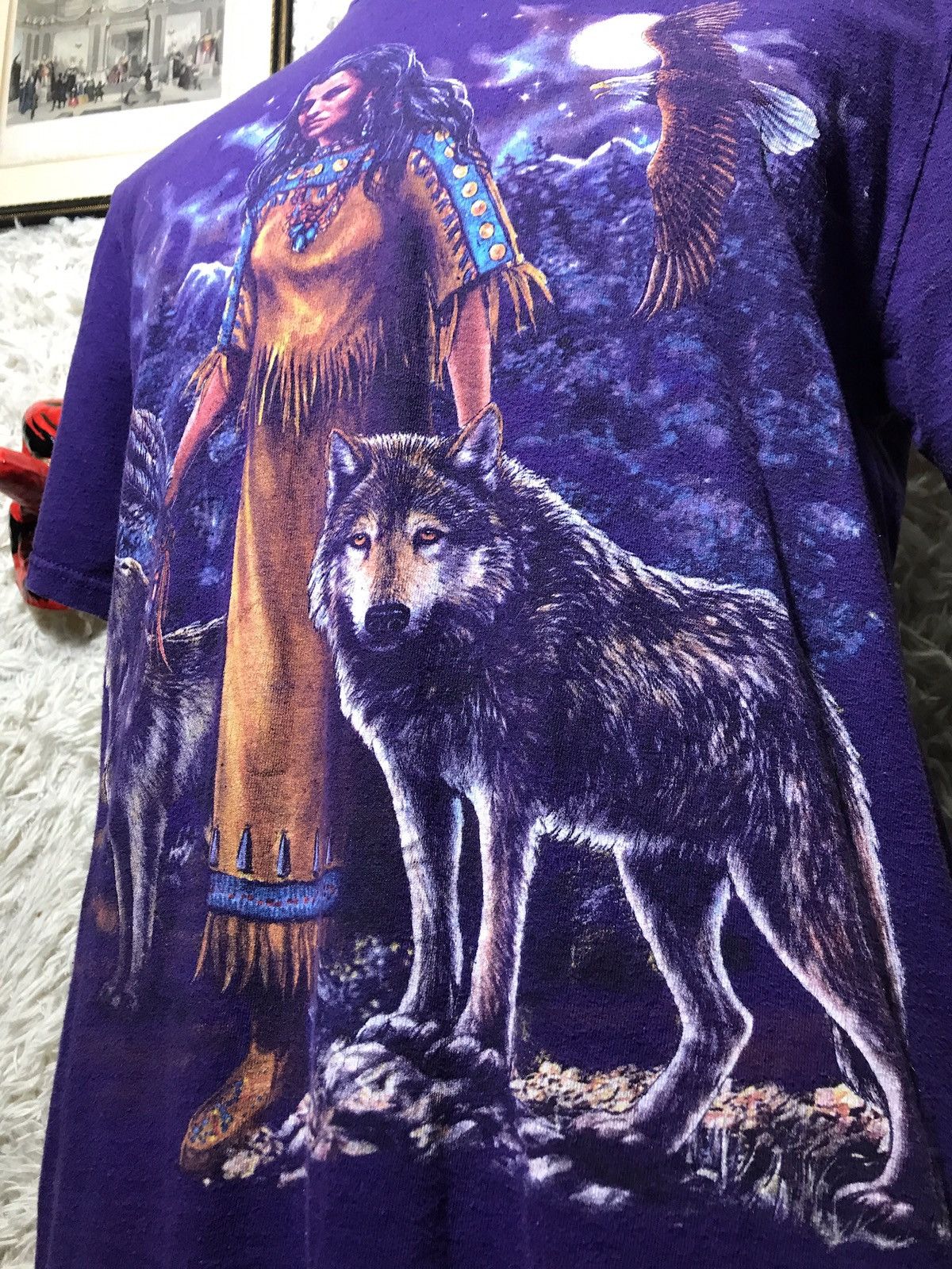 Other American Indian With Wolf Eagle