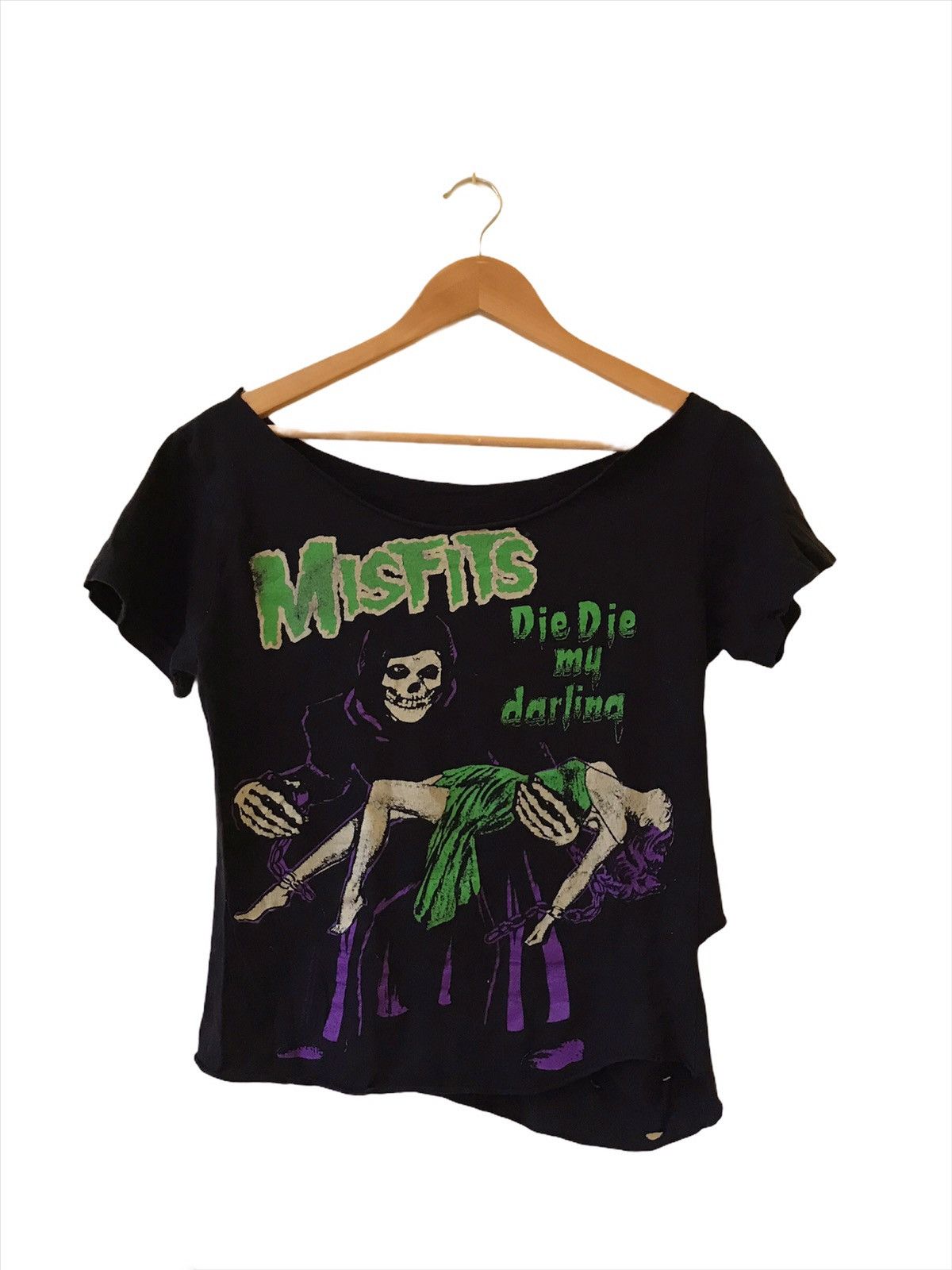 Misfits X Vintage Vintage Misfits Die Die My Darling Tee Hoodie, Sweatshirt | FlexRushtees.com