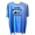 Gildan Novelty Camping Survival Mens Blue Graphic T Shirt Hoodie, Sweatshirt | FlexRushtees.com