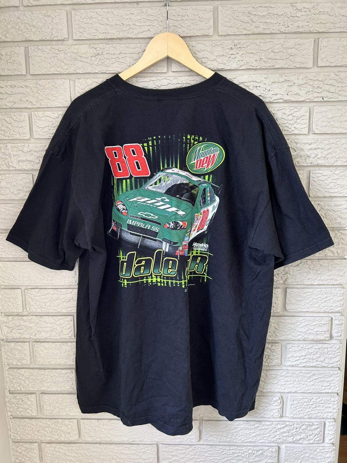 Vintage Nascar Dale Earnhardt Jr Racing Mountain Dew Tee Hoodie, Sweatshirt | FlexRushtees.com