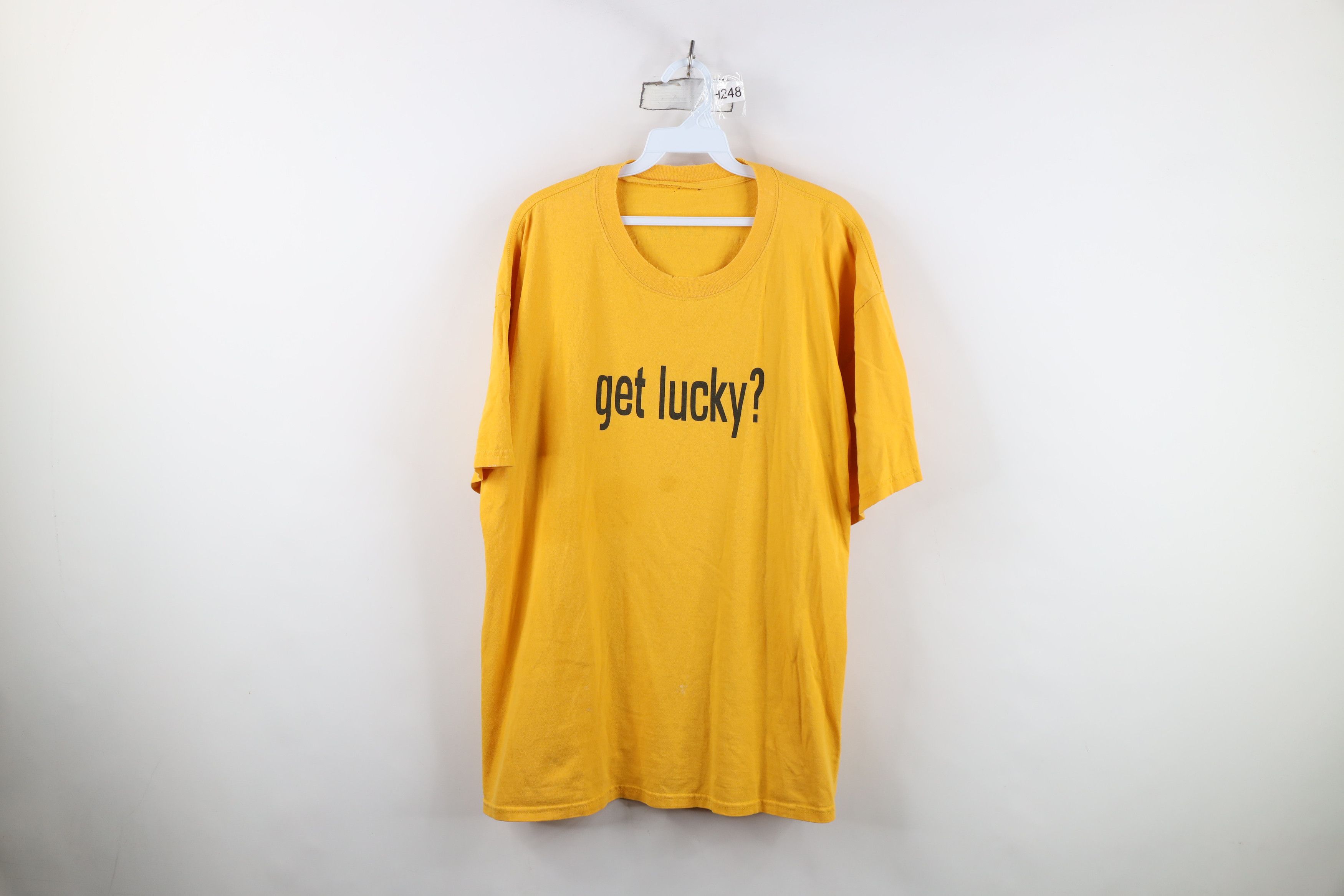 Vintage Get Lucky Cwb Wakeboards Tribal T Shirt Yellow