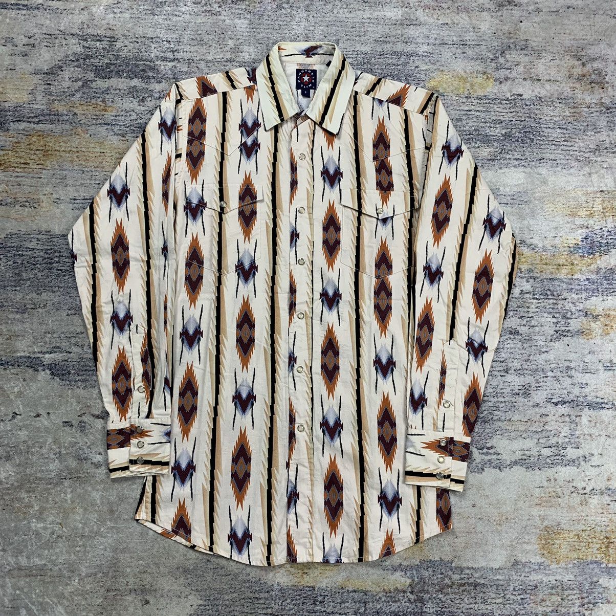 Slim Panhandle Slim Navajo Western Shirt