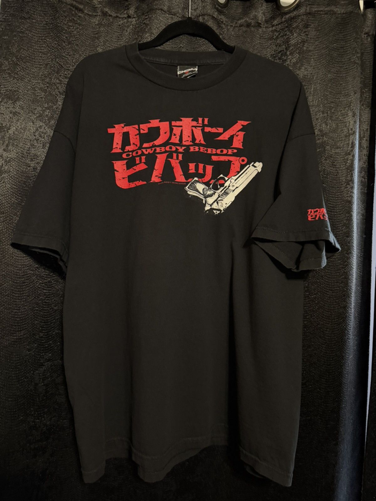 Odm Cowboy Bebop Handgun Tshirt Black Hoodie, Sweatshirt | FlexRushtees.com