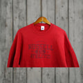Athletic Vintage Russell Athletic Sweatshirt Mens 2xl Red Crewneck Pullover Logo Gym Trainin