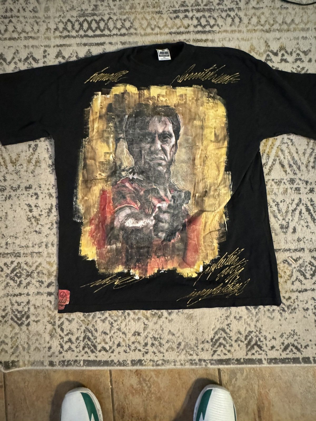 Vintage Scarface Painting Tee Xxl