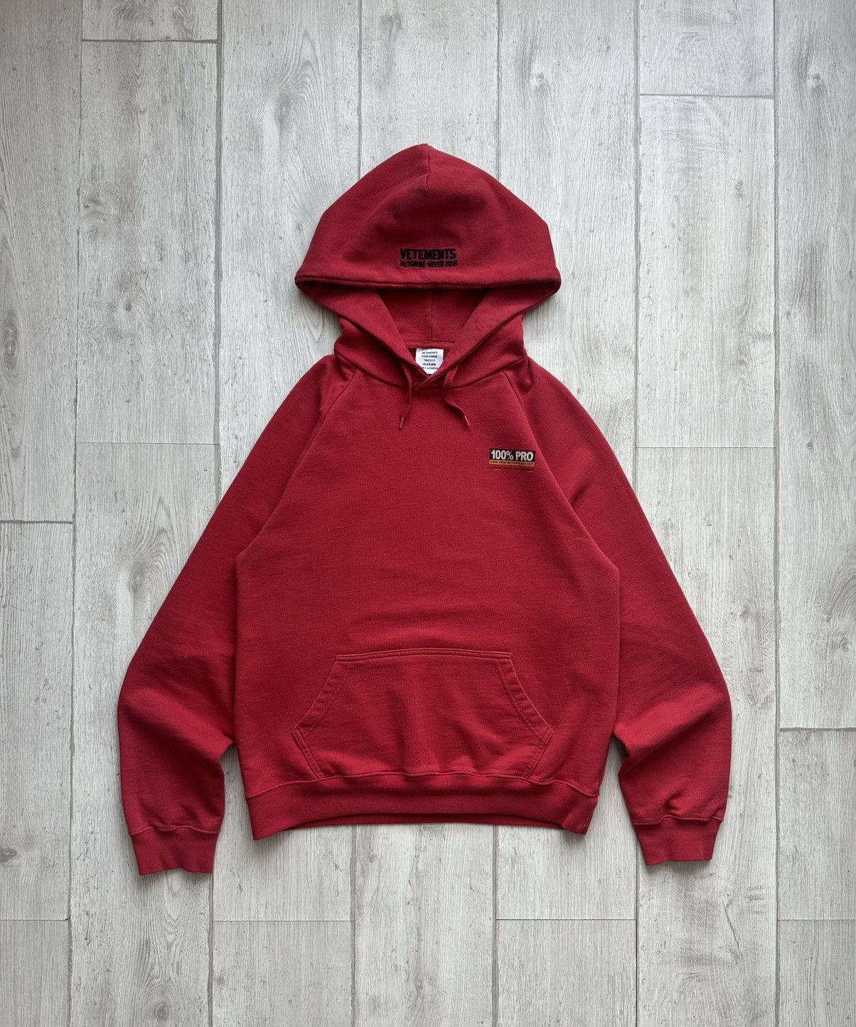 Vetements 100 Pro Hoodie T-Shirts, Sweatshirt | FlexRushtees.com