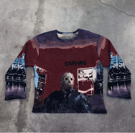 Other Jason Friday The 13th Knit Sweater