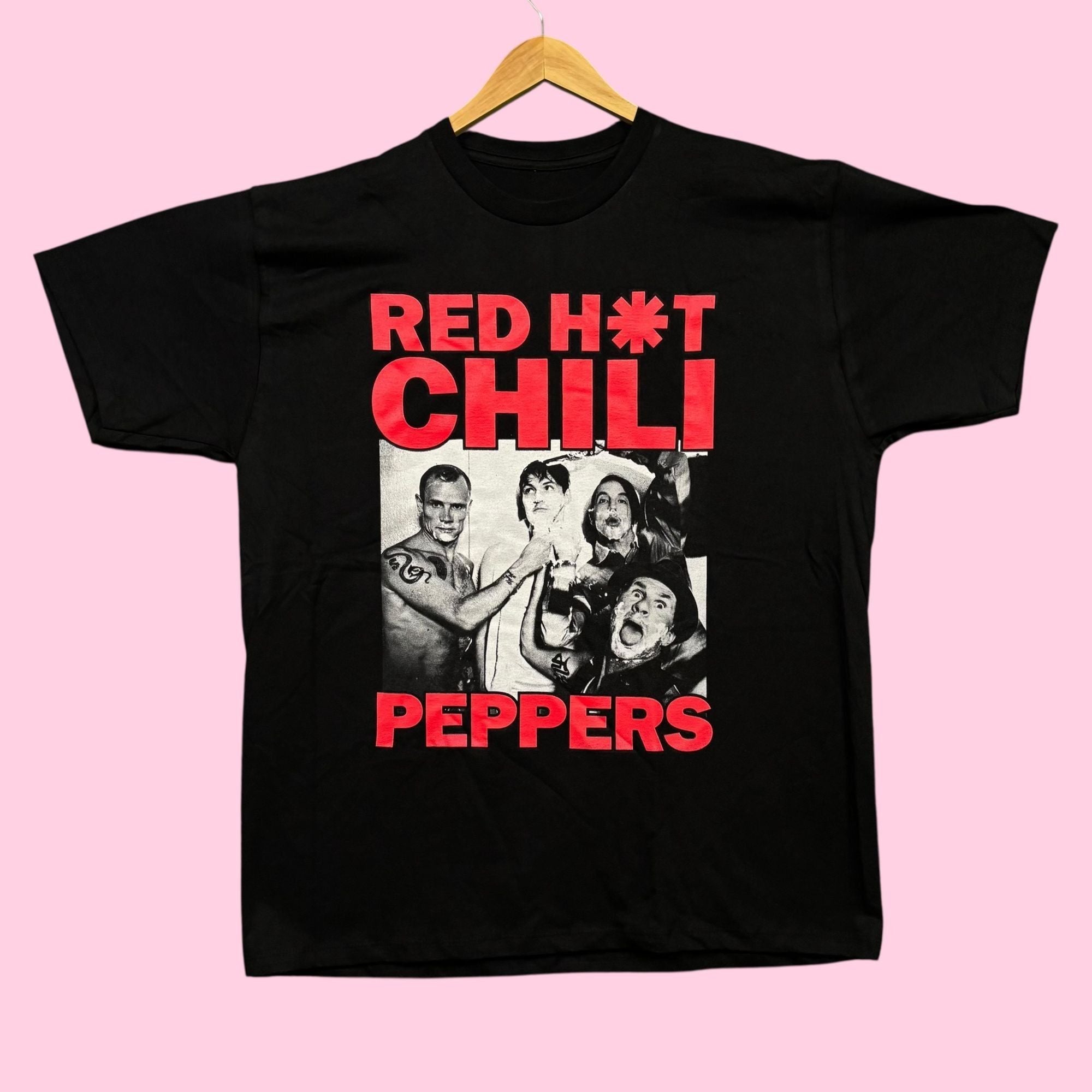 Band Tees Red Hot Chili Peppers Backstage Pranks Rock Band Tee Xl Hoodie, Sweatshirt | FlexRushtees.com