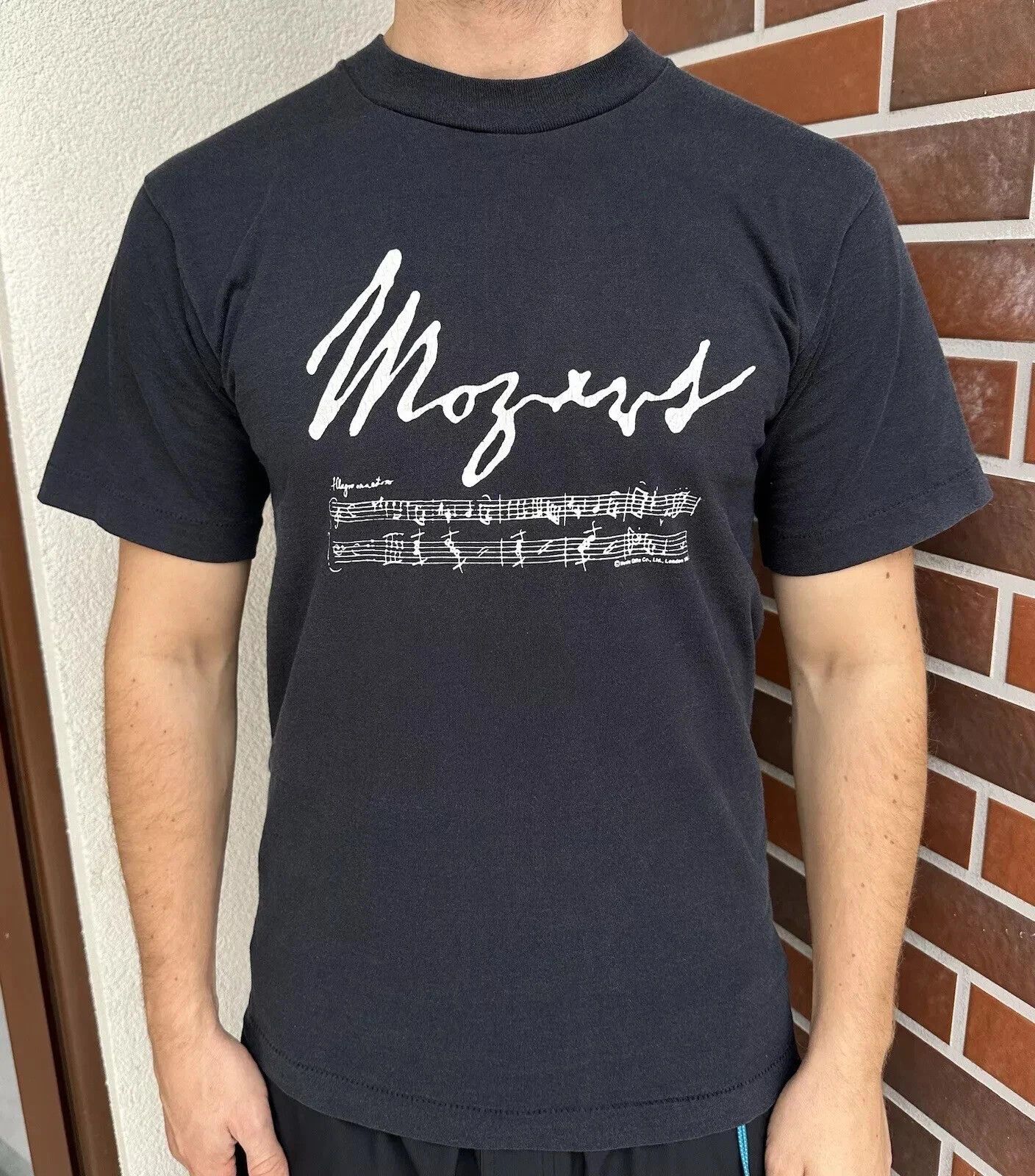 Screen Stars Vintage 1990s Mozart Music T Shirt Single