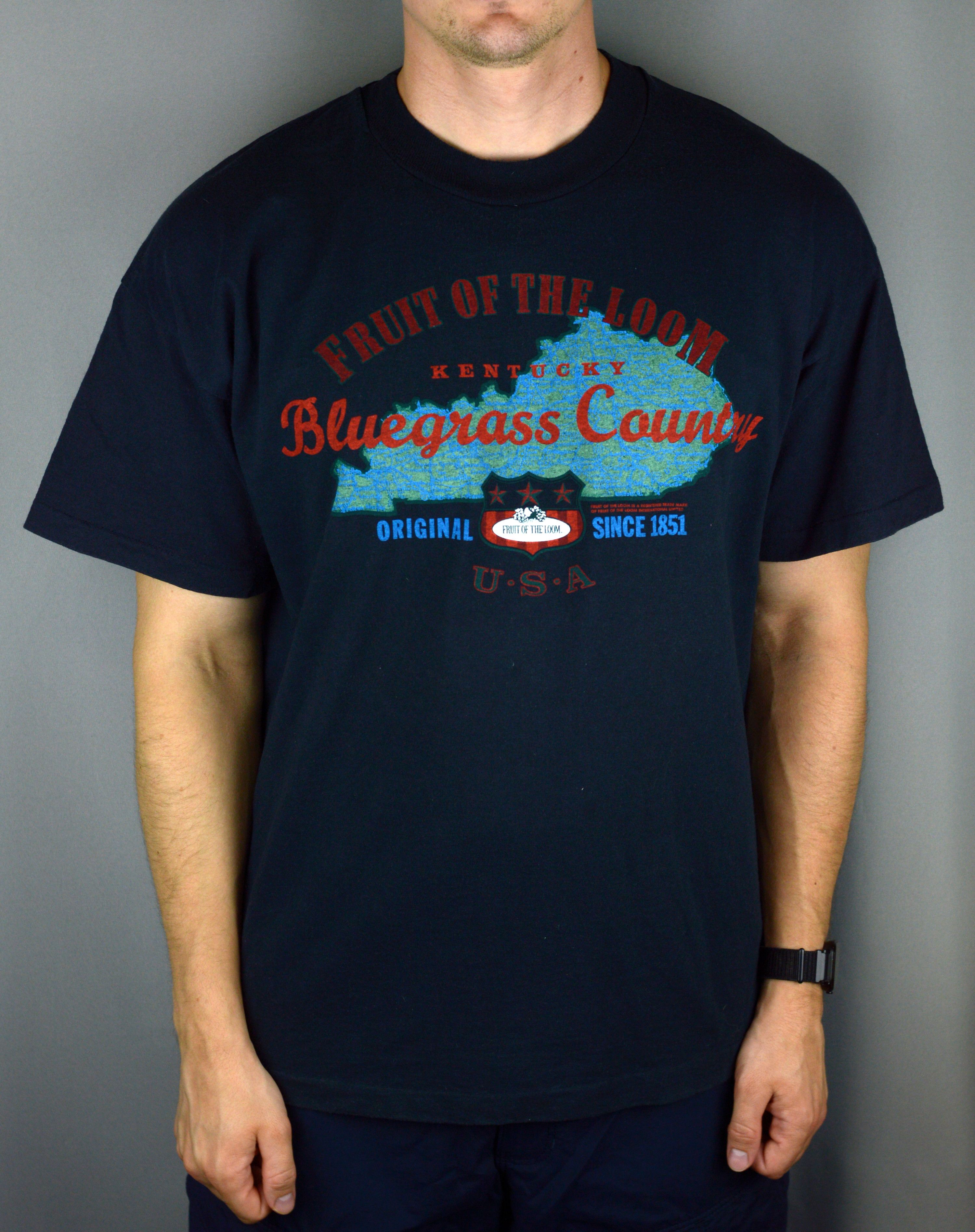 Vintage Fruit Of The Loom Bluegrass Country 90s T Shirt