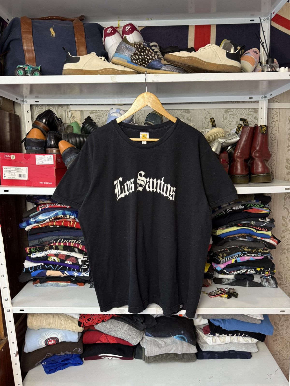 Vintage Grand Theft Auto 5 Los Santos T Shirt Game Promo