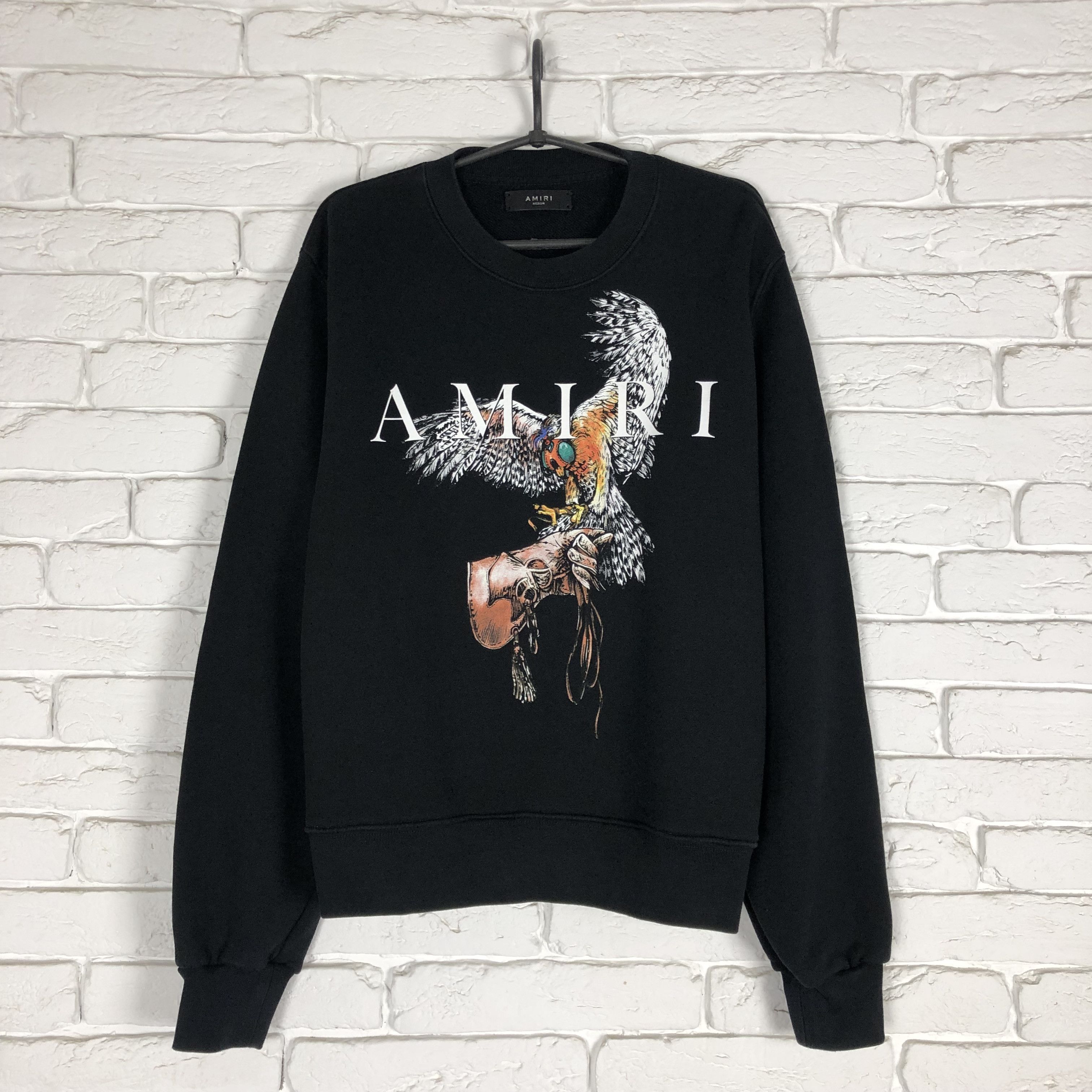 Amiri Falcon Crewneck Sweatshirt T-Shirts, Hoodie | FlexRushtees.com