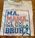 Mama Bruh Baseball T-Shirt