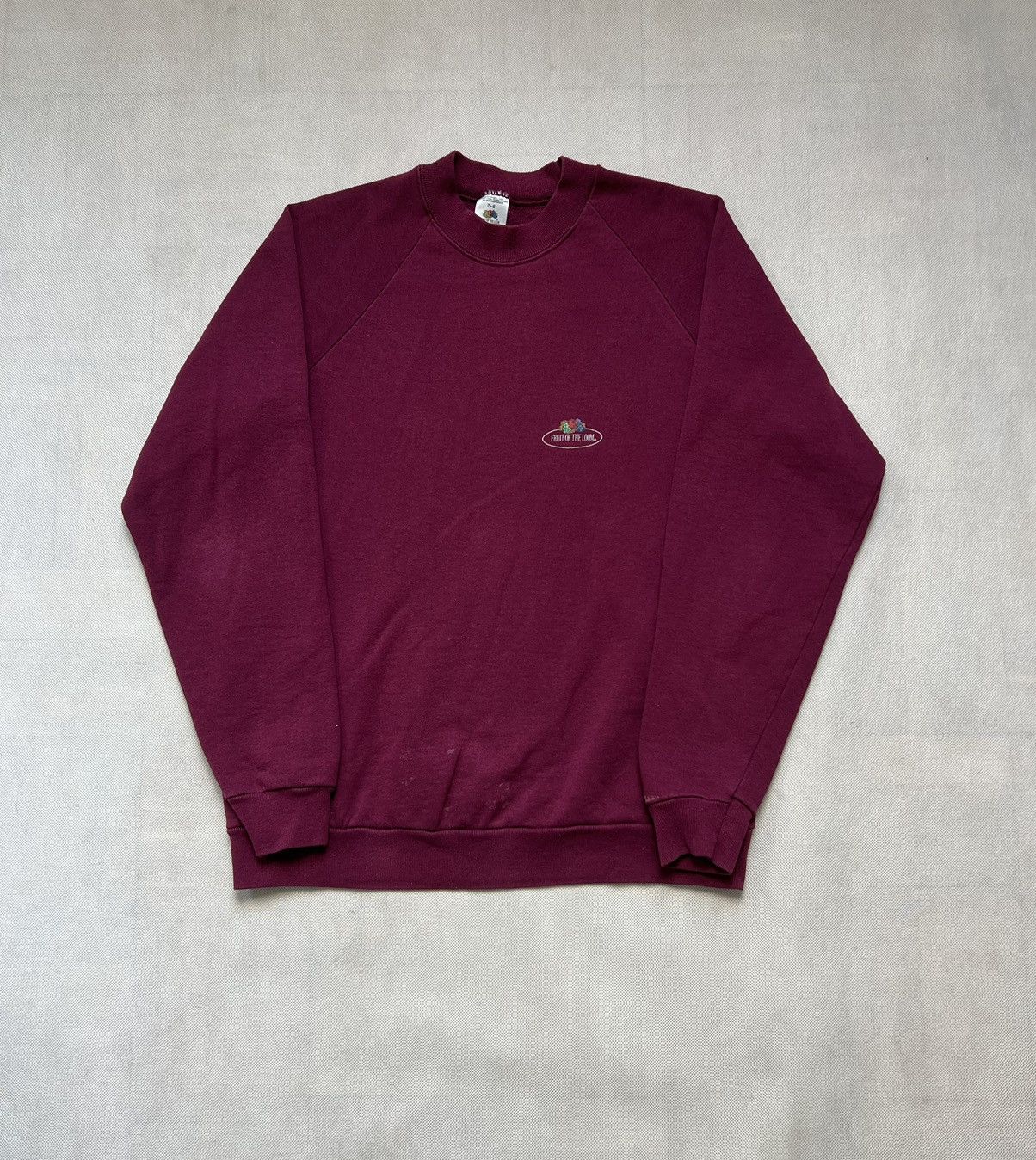 Vintage Sweatshirt Blank Fruit Of The Loom Vintage 80 S 90 S