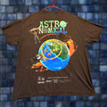 Travis Scott Cactus Jack Travis Scott Astronomical T Shirt Mens Large Brown Fortnite Flaw