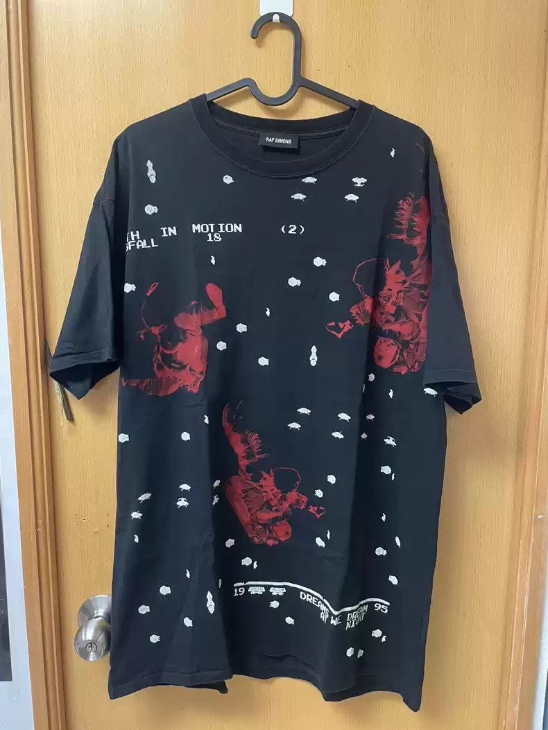 Simons Raf Simons Black Astronaut Short Sleeve