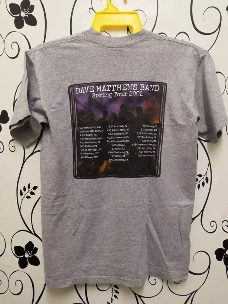 Band Tees Vintage Dave Matthews Band Spring Tour 2002 Tee Rock Hoodie, Sweatshirt | FlexRushtees.com