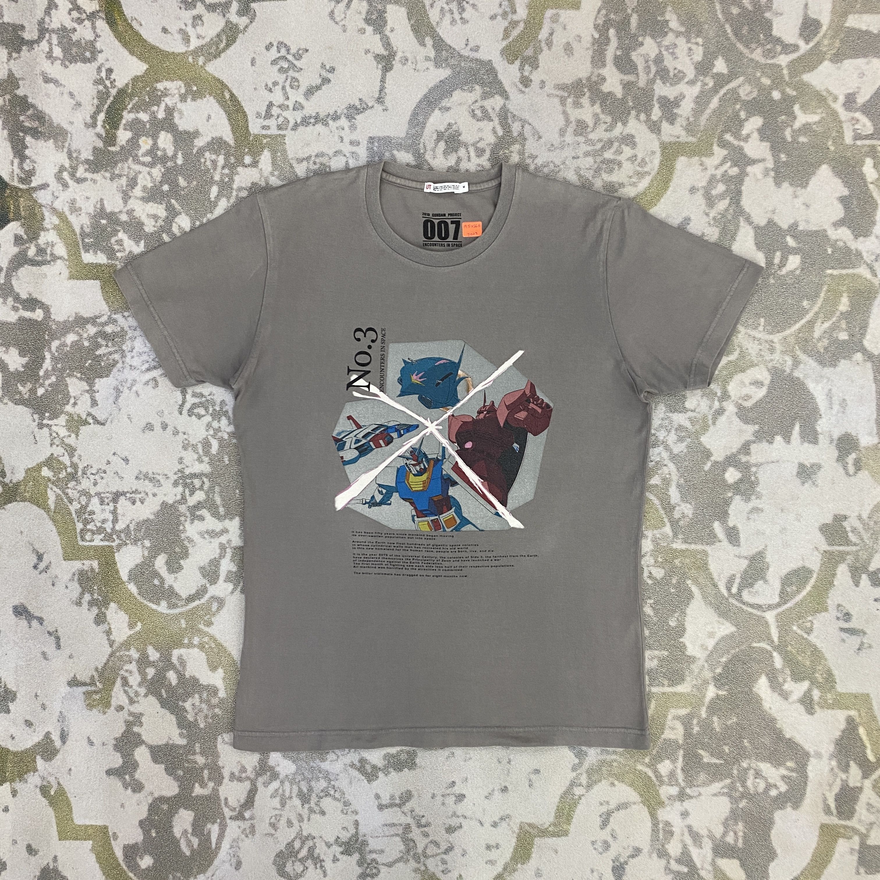 Anime Uniqlo 2010 Gundam Project Tshirt J023