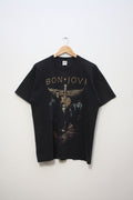 Band Tees Bon Jovi European Tour 2011 Black T Shirt Men S L Hoodie, Sweatshirt | FlexRushtees.com