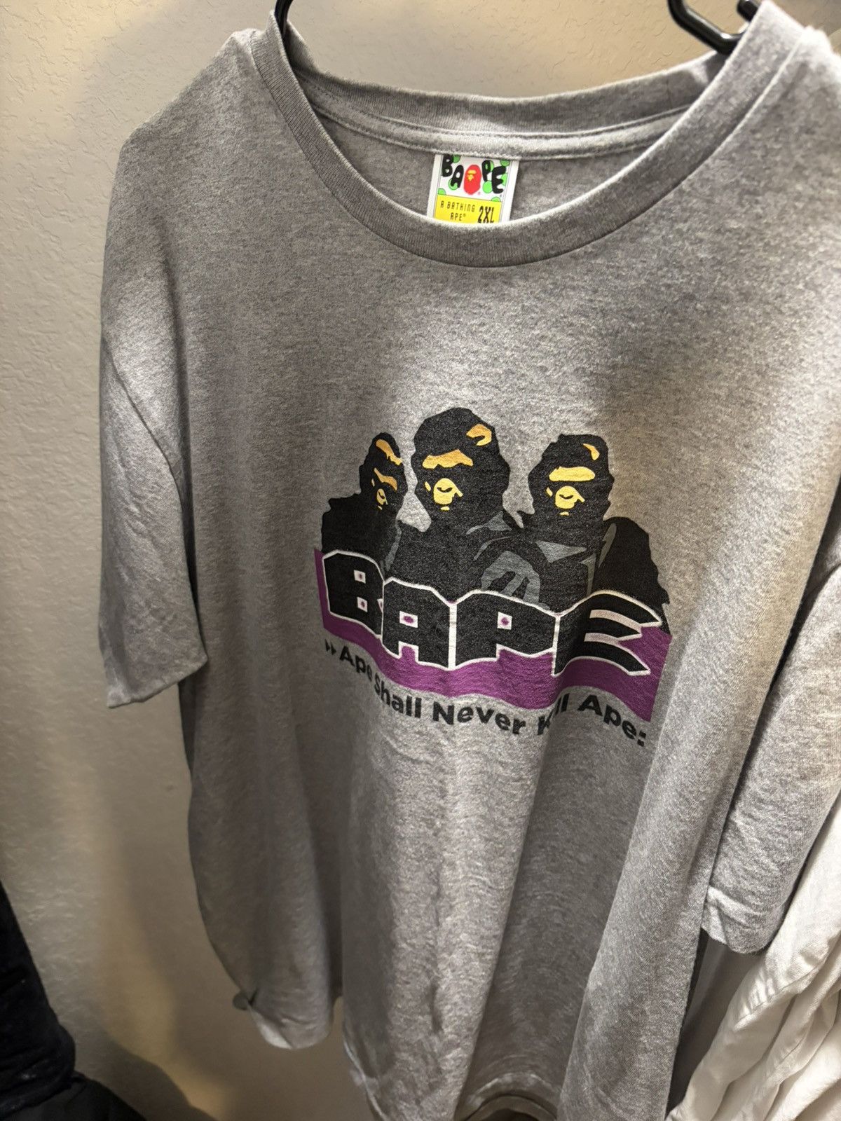 Bape Ape Shall Never Kill Ape T-Shirts, Hoodie, Sweatshirt | FlexRushtees.com
