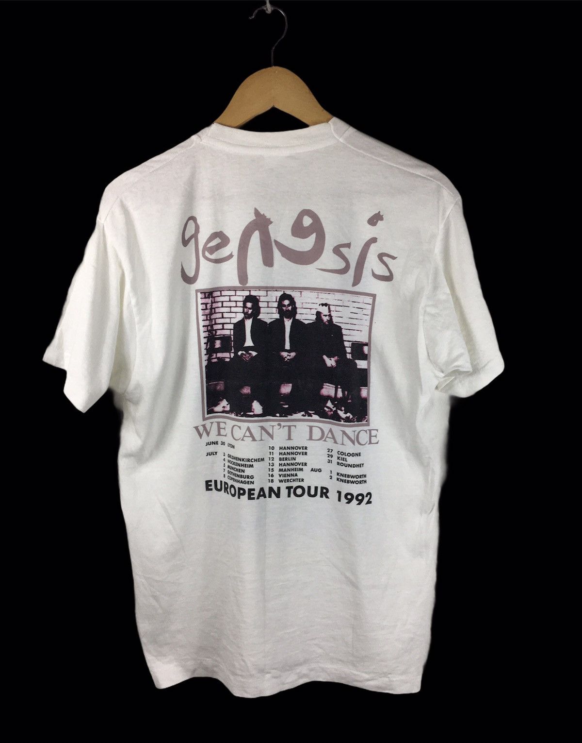 Vintage Genesis We Cant Dance European Tour 1992 Band Shirt Hoodie, Sweatshirt | FlexRushtees.com