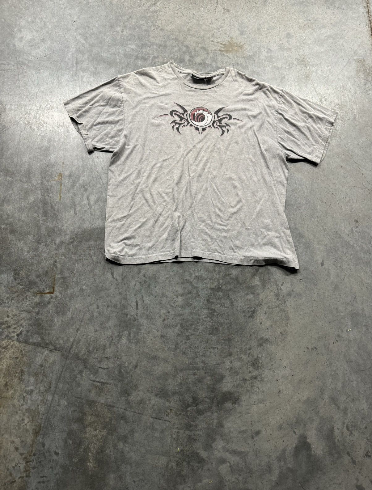 Vintage Y2k Tribal Print Griffin Tee