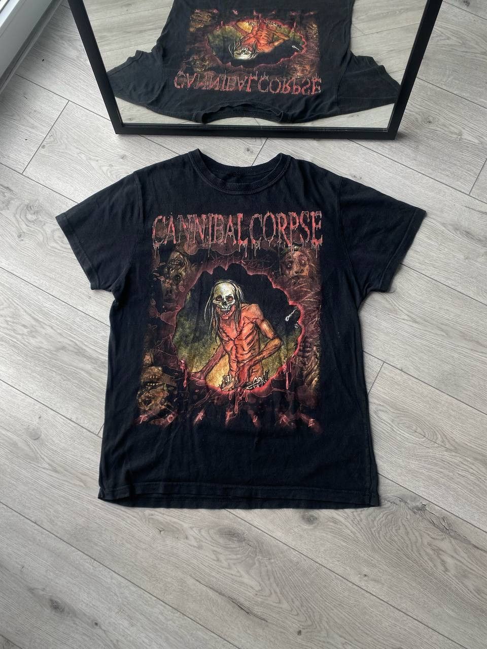 Vintage Cannibal Corpse Torture Promo T Shirt M Hoodie, Sweatshirt | FlexRushtees.com