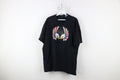 Vintage 90s Y2k Eagle Tribal Racing T Shirt Black Cotton