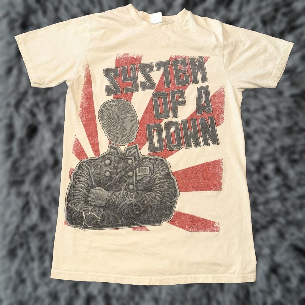 Vintage System Of A Down Official Merch Thumb Head T Shirt Medium T Shirt Men Regular Graphic Tee Mu Hoodie, Sweatshirt