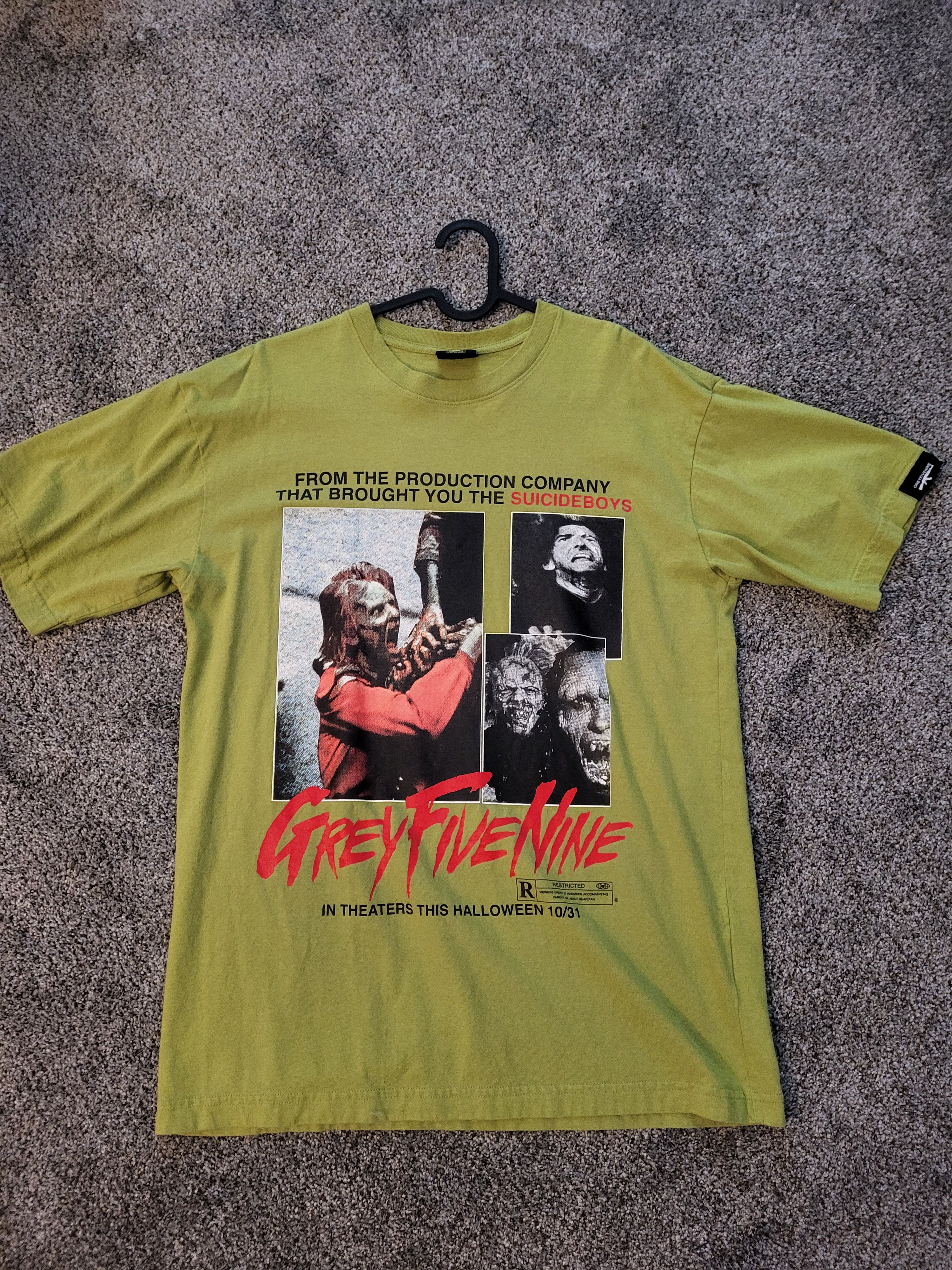 Records Suicideboys G59 Halloween 2022 Green T Shirt Hoodie, Sweatshirt | FlexRushtees.com