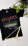 Vintage The Killers European Tour 2013 Promo Album T Shirt Hoodie, Sweatshirt | FlexRushtees.com