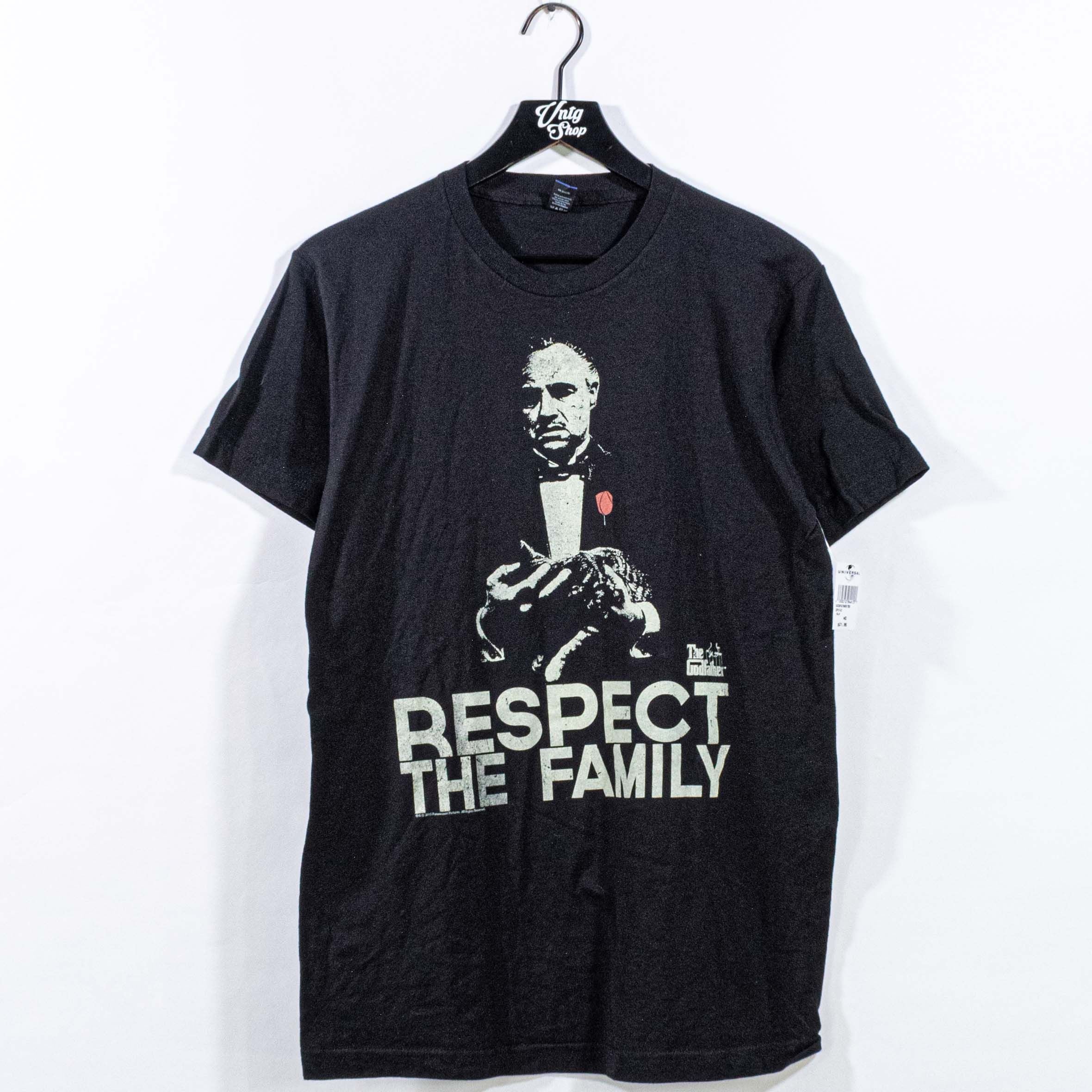 Vintage The Godfather Universal T Shirt Respect The Family Y2k