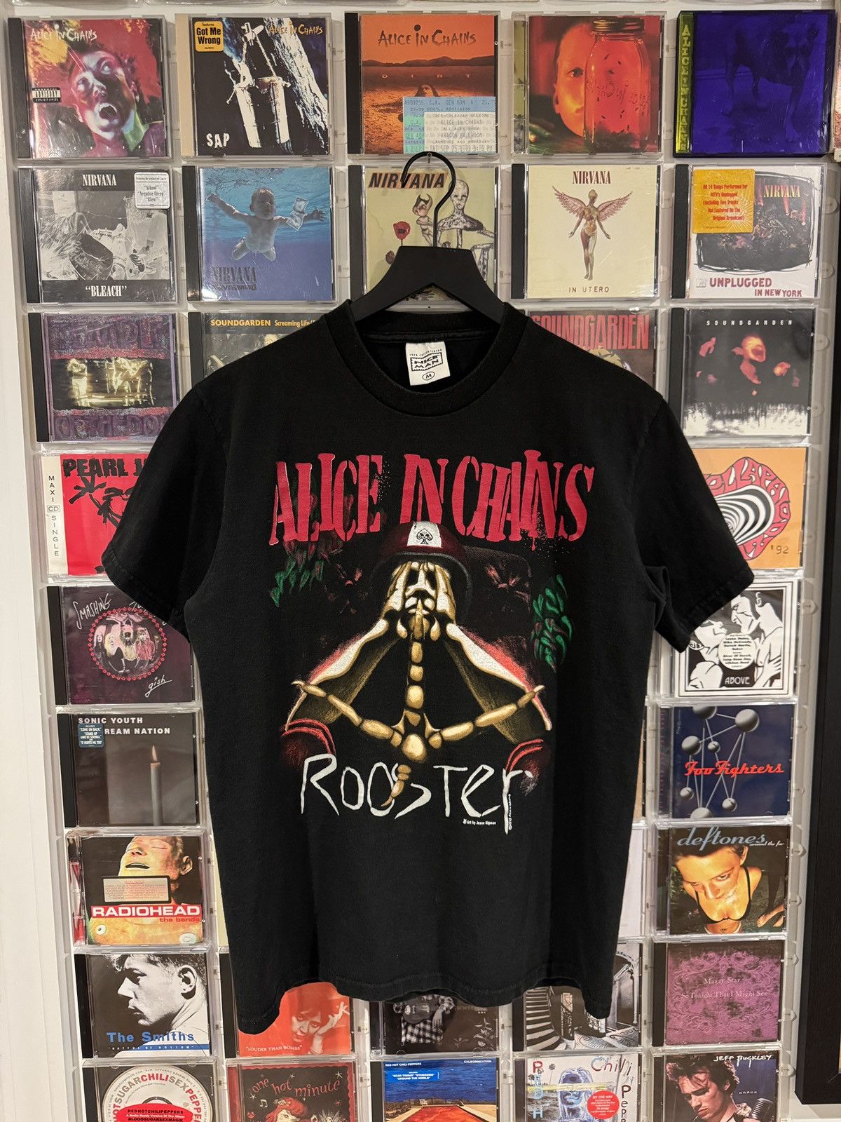 Band Tees Alice In Chains 1992 Rooster Shirt Hoodie, Sweatshirt | FlexRushtees.com