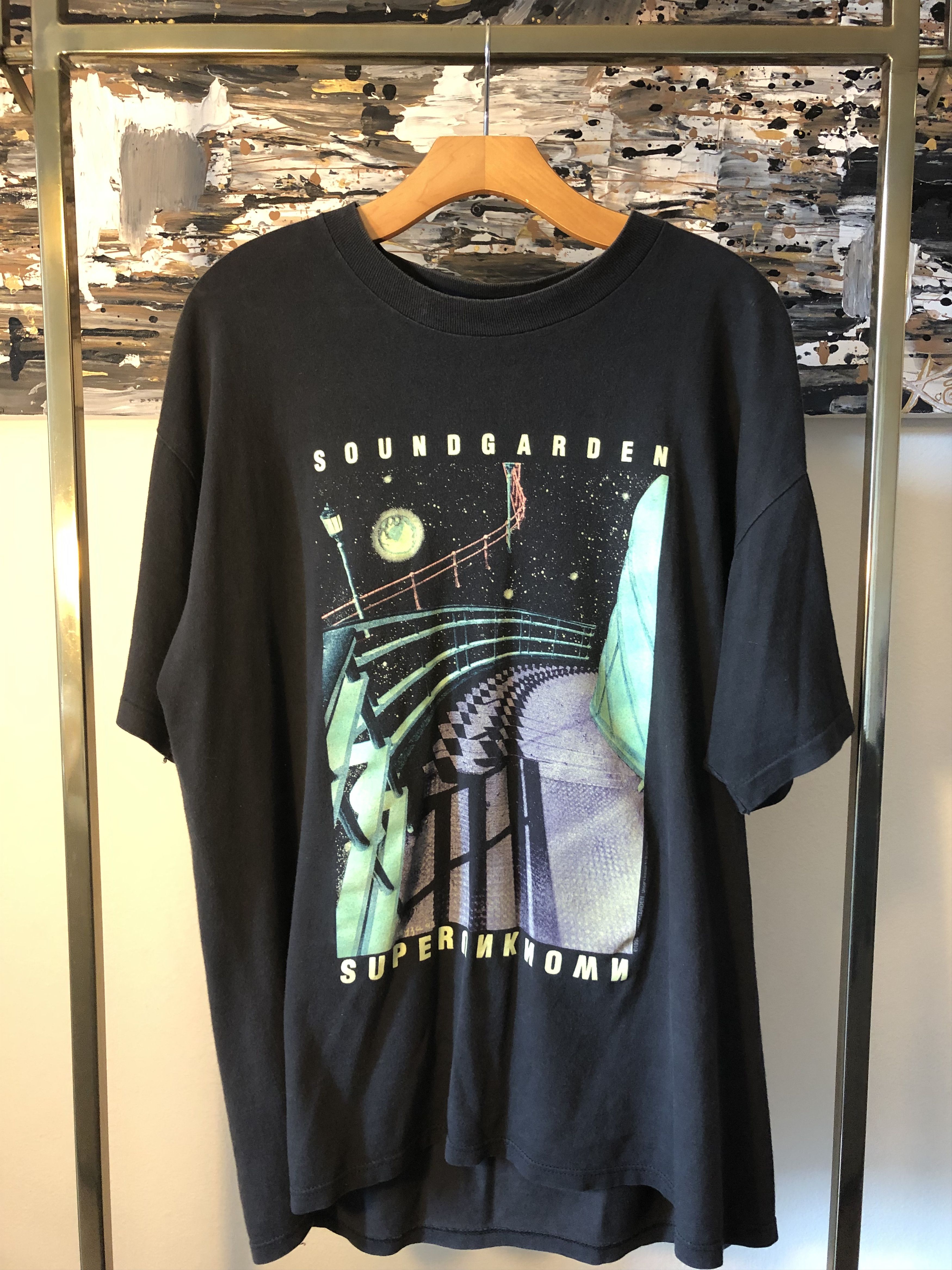 Rare Vintage Soundgarden Superunknown Glow In The Dark 1994 T-Shirts, Hoodie, Sweatshirt | FlexRushtees.com