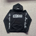 Vetements World Tour Hoodie Black T-Shirts, Sweatshirt | FlexRushtees.com