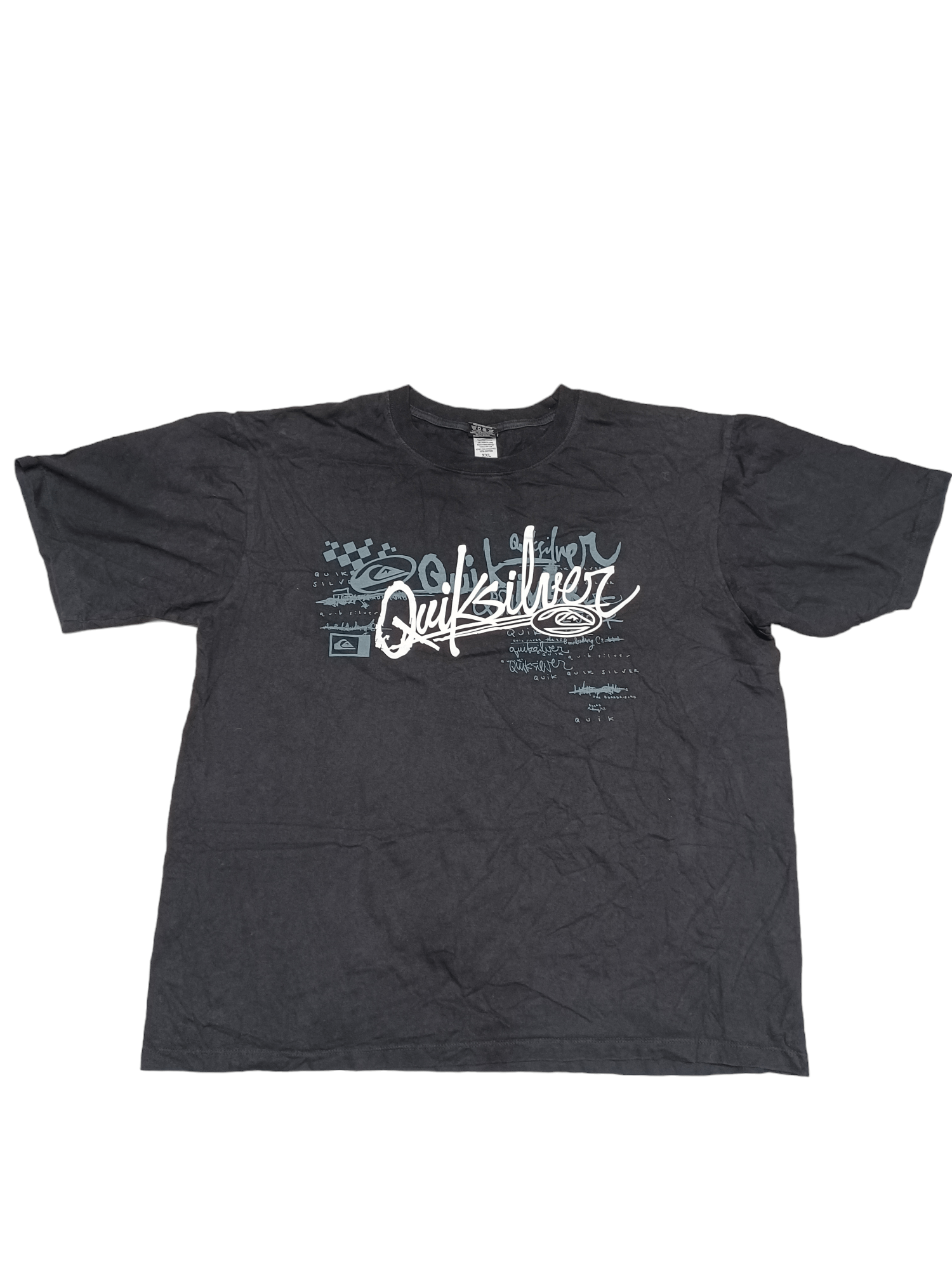 Vintage Quiksilver Biglogo 90s Tee Xxl Sk8 Skateboarding Y2k Hoodie, Sweatshirt | FlexRushtees.com