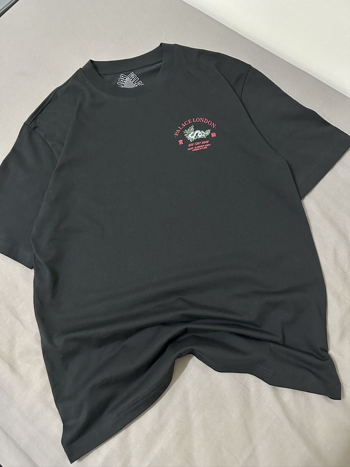 Palace London Fortunate T Black Exclusive Release At London