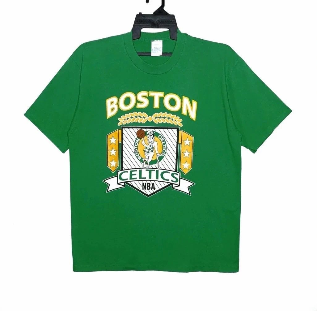 Vintage 90s Boston Celtics Nba Basketball Tshirt Hoodie, Sweatshirt | FlexRushtees.com
