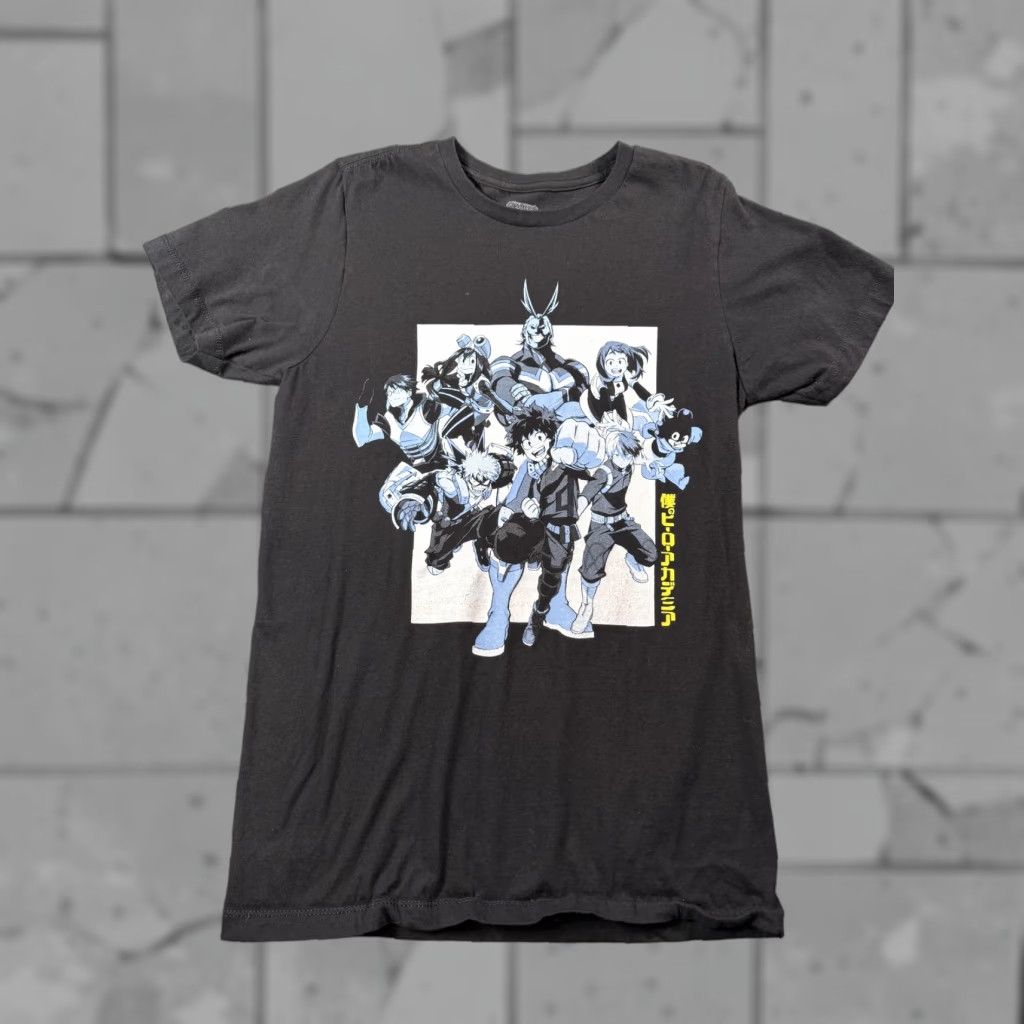Other My Hero Academia Shirt Mens Small Black Anime Graphic Funimation 100 Cotton