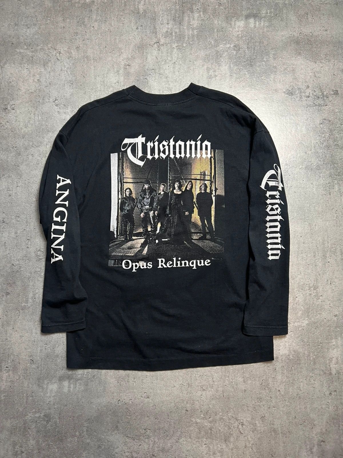 Vintage Og Tristania Longsleeve Metal Rare Avant Garde Goth