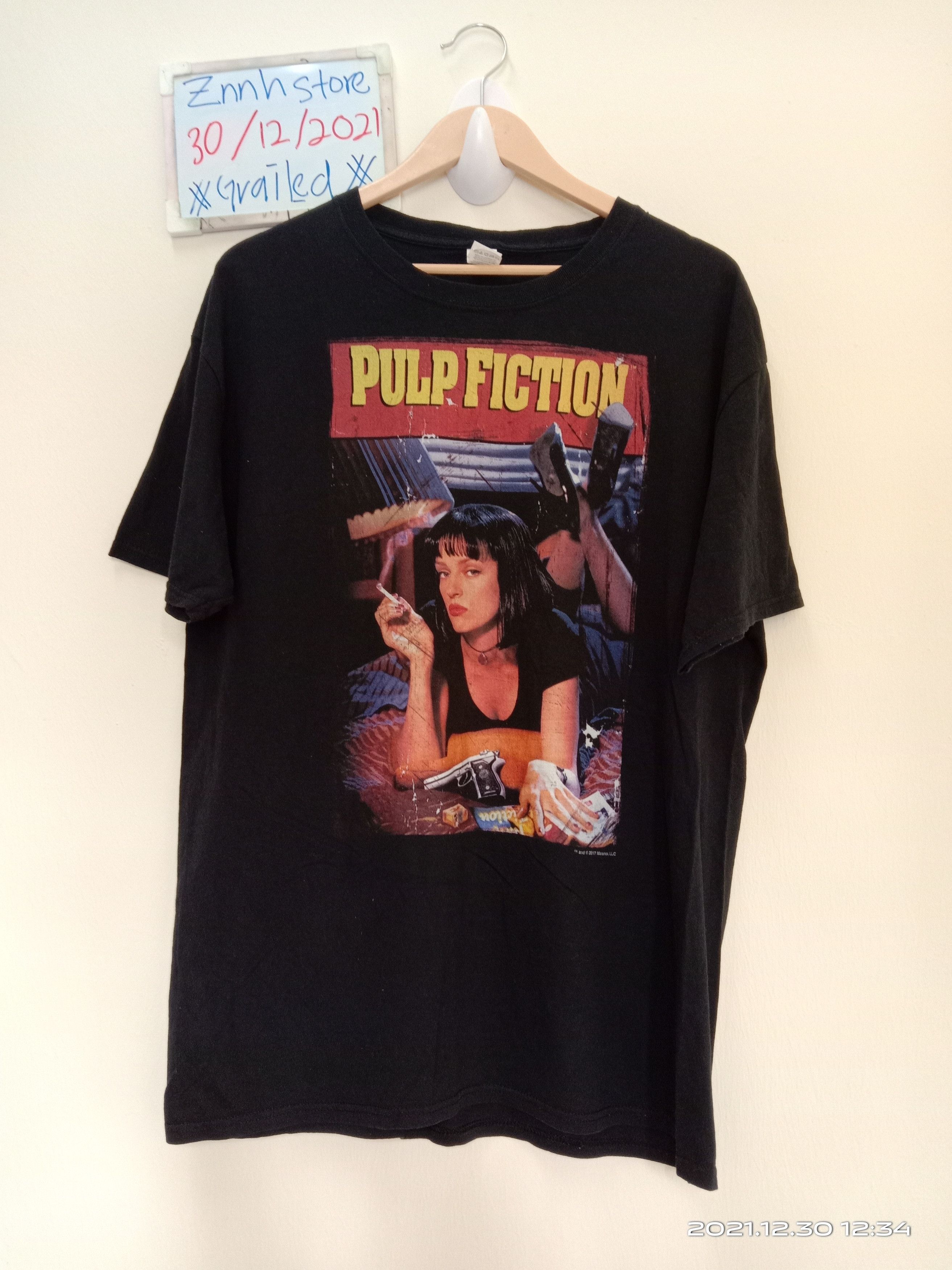 Vintage Movie Tee Shirt Pulp Fiction Hoodie, Sweatshirt | FlexRushtees.com