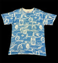 Vintage Rare Vtg Fullprint Movie Artist Artwork 70s Inspired Tee