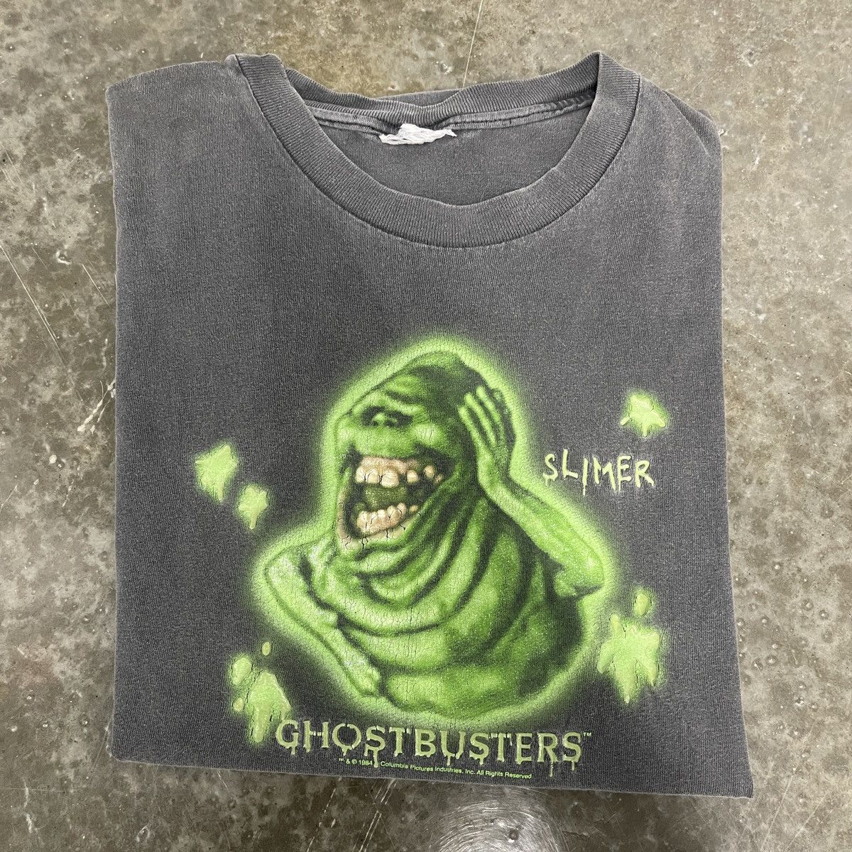 Vintage 90 S Ghostbusters Slimer Tee