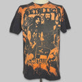 Band Tees Vintage Late 90s Metallica Bleached All Over Euro T Shirt Hoodie, Sweatshirt | FlexRushtees.com