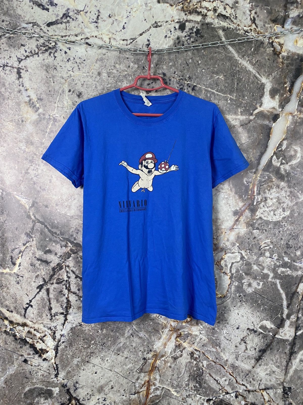 Vintage Men S Nirvario Smells Like Mushrooms T Shirt Vintage Size L