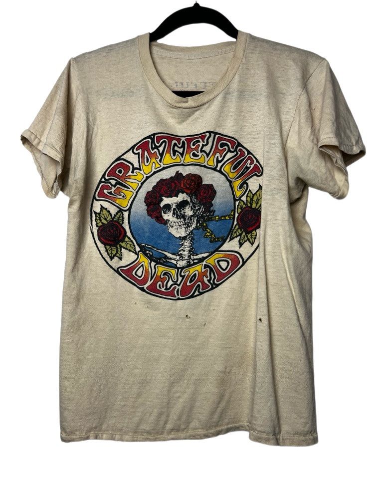 Grateful Dead Vintage 1975 Grateful Dead Garris Graphic Band T Shirt Hoodie, Sweatshirt | FlexRushtees.com