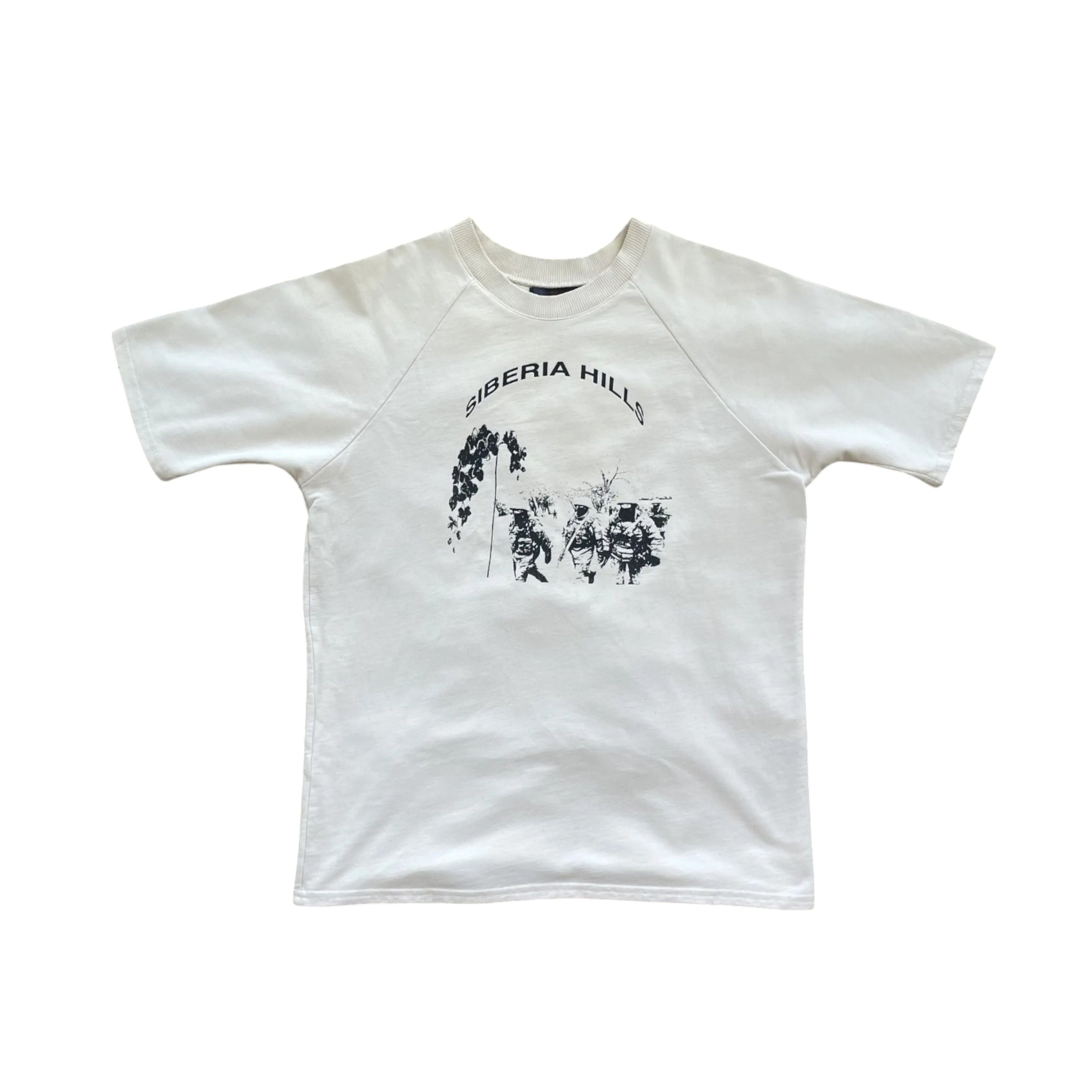 Siberia Hills French Terry Off White Tee Hoodie, Sweatshirt | FlexRushtees.com