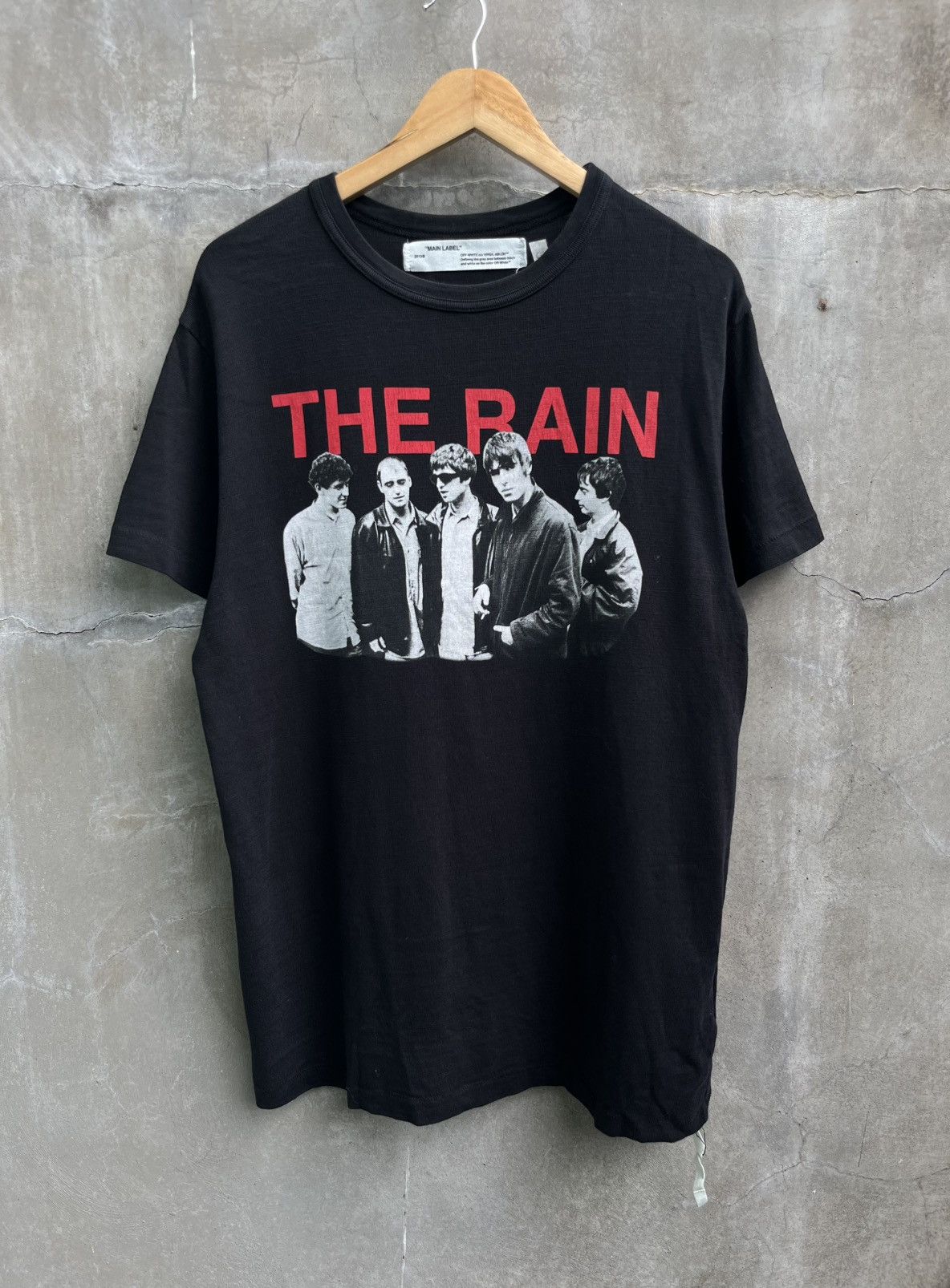 Off White Oasis Rain Modernism Tee Hoodie, Sweatshirt | FlexRushtees.com